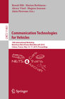 Buchcover Communication Technologies for Vehicles