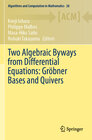 Buchcover Two Algebraic Byways from Differential Equations: Gröbner Bases and Quivers