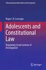 Buchcover Adolescents and Constitutional Law