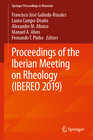 Buchcover Proceedings of the Iberian Meeting on Rheology (IBEREO 2019)