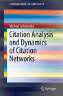 Buchcover Citation Analysis and Dynamics of Citation Networks