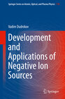 Buchcover Development and Applications of Negative Ion Sources