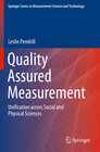 Buchcover Quality Assured Measurement