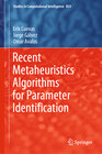 Buchcover Recent Metaheuristics Algorithms for Parameter Identification