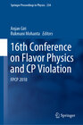 Buchcover 16th Conference on Flavor Physics and CP Violation