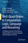 Buchcover Well-Quasi Orders in Computation, Logic, Language and Reasoning