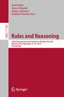 Buchcover Rules and Reasoning