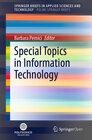 Buchcover Special Topics in Information Technology