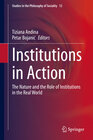 Buchcover Institutions in Action