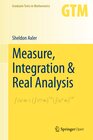 Buchcover Measure, Integration & Real Analysis