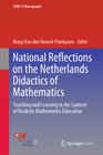 Buchcover National Reflections on the Netherlands Didactics of Mathematics