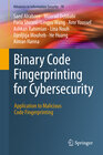 Buchcover Binary Code Fingerprinting for Cybersecurity