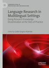 Buchcover Language Research in Multilingual Settings