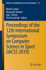 Buchcover Proceedings of the 12th International Symposium on Computer Science in Sport (IACSS 2019)