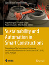 Buchcover Sustainability and Automation in Smart Constructions
