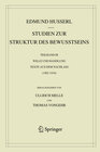 Buchcover Studien zur Struktur des Bewusstseins
