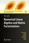 Buchcover Numerical Linear Algebra and Matrix Factorizations