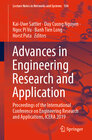 Buchcover Advances in Engineering Research and Application