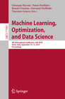 Buchcover Machine Learning, Optimization, and Data Science