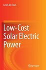 Buchcover Low-Cost Solar Electric Power