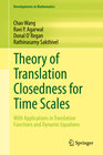 Buchcover Theory of Translation Closedness for Time Scales