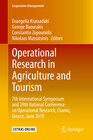 Buchcover Operational Research in Agriculture and Tourism
