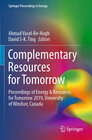 Buchcover Complementary Resources for Tomorrow