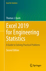 Buchcover Excel 2019 for Engineering Statistics