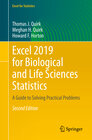 Buchcover Excel 2019 for Biological and Life Sciences Statistics