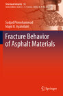 Buchcover Fracture Behavior of Asphalt Materials