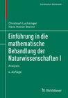 Buchcover Einführung in die mathematische Behandlung der Naturwissenschaften I