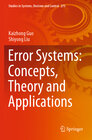Buchcover Error Systems: Concepts, Theory and Applications