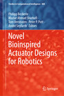 Buchcover Novel Bioinspired Actuator Designs for Robotics