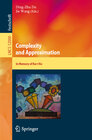Buchcover Complexity and Approximation