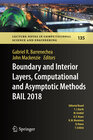 Buchcover Boundary and Interior Layers, Computational and Asymptotic Methods BAIL 2018