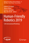 Buchcover Human-Friendly Robotics 2019