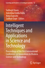 Buchcover Intelligent Techniques and Applications in Science and Technology