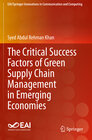 Buchcover The Critical Success Factors of Green Supply Chain Management in Emerging Economies