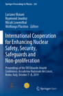 Buchcover International Cooperation for Enhancing Nuclear Safety, Security, Safeguards and Non-proliferation