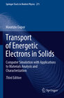 Buchcover Transport of Energetic Electrons in Solids