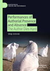 Buchcover Performances of Authorial Presence and Absence