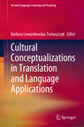 Buchcover Cultural Conceptualizations in Translation and Language Applications