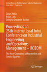 Buchcover Proceedings on 25th International Joint Conference on Industrial Engineering and Operations Management – IJCIEOM