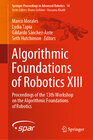 Buchcover Algorithmic Foundations of Robotics XIII