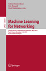 Buchcover Machine Learning for Networking