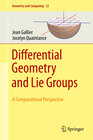 Buchcover Differential Geometry and Lie Groups