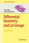 Buchcover Differential Geometry and Lie Groups