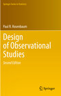Buchcover Design of Observational Studies