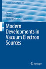 Buchcover Modern Developments in Vacuum Electron Sources