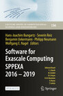 Buchcover Software for Exascale Computing - SPPEXA 2016-2019